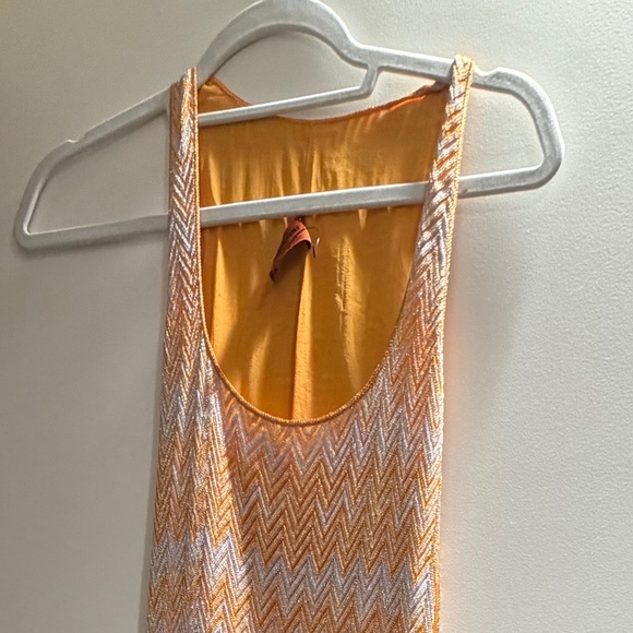 Vintage Missoni Metallic Orange & Silver Dress – IT 40 / Small - Picture 7 of 10